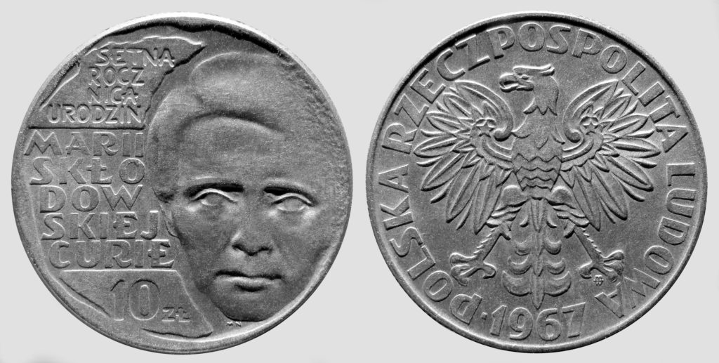 marie_curie_polish_coin_1967