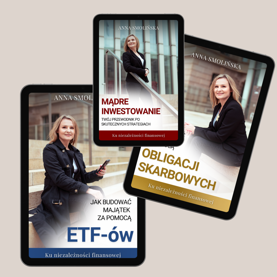 Pakiet 3 e-booków: o strategiach, o ETF-ach i obligacjach skarbowych